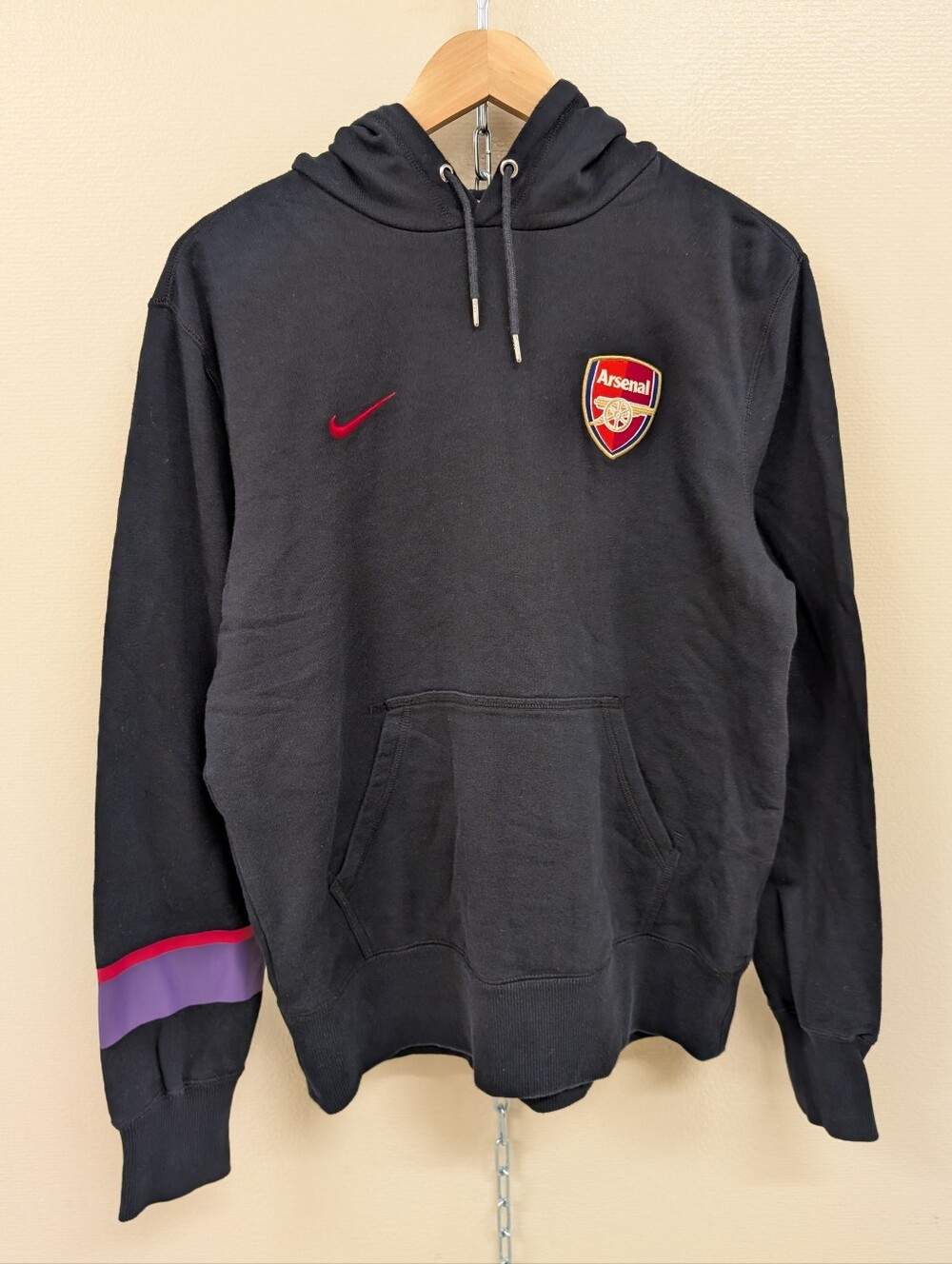 Arsenal FC Black Nike Hoodie men's M